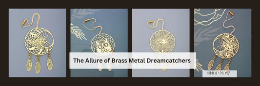 Embrace Nature's Beauty: The Allure of Brass Metal Dreamcatchers