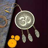 Brass Om Dream Catcher