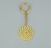 Noor Collection Jaali Brass Key Chain