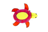 Adoraa's Tortoise Shape Yellow and Pink Handmade Plush Décor/Toy