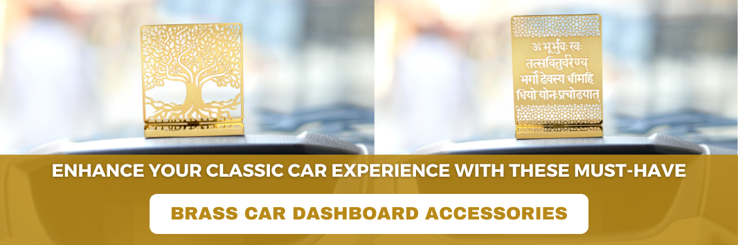 Enhance Your Classic Car Experience with These Must-Have Brass Car Dashboard Accessories