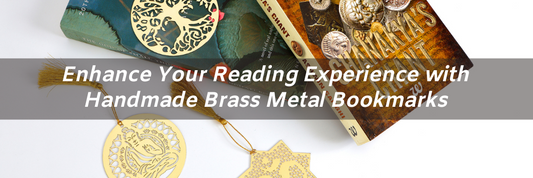 Enhance Your Reading Experience with Handmade Brass Metal Bookmarks