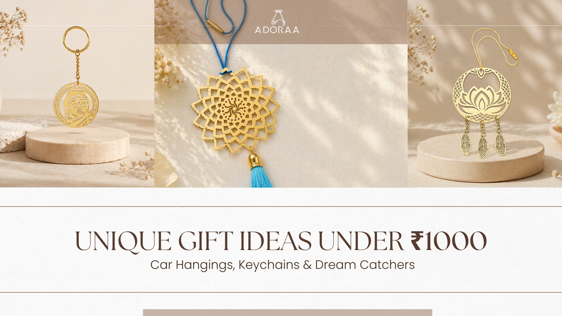 Unique Gift Ideas Under ₹1000: Car Hangings, Keychains & Dream Catchers