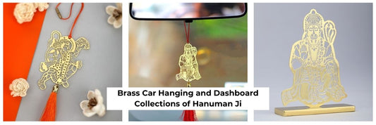 Brass Car Hanging and Dashboard Collections of Hanuman Ji