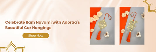 Celebrate Ram Navami with Adoraa's Beautiful Car Hangings