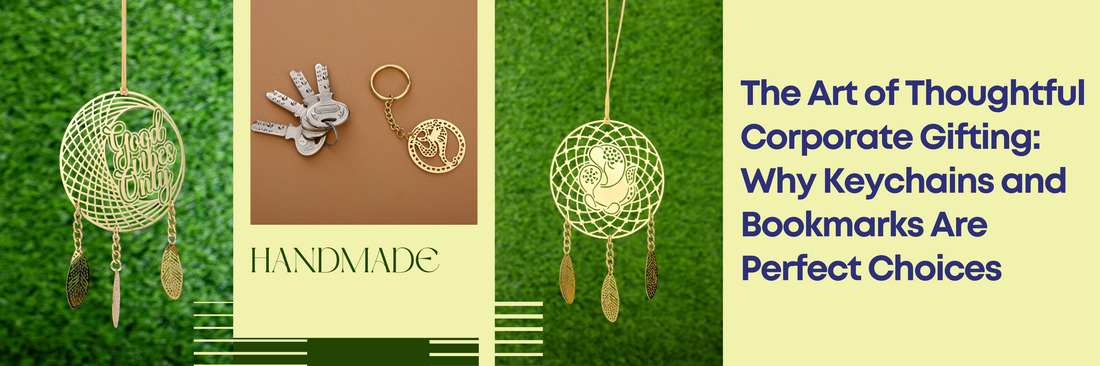 The Art of Thoughtful Corporate Gifting: Why Keychains and Bookmarks Are Perfect Choices