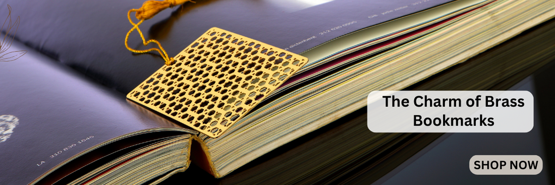 Elevate Your Reading Experience: The Charm of Brass Bookmarks