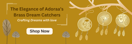 The Elegance of Adoraa’s Brass Dream Catchers: Crafting Dreams in Metal
