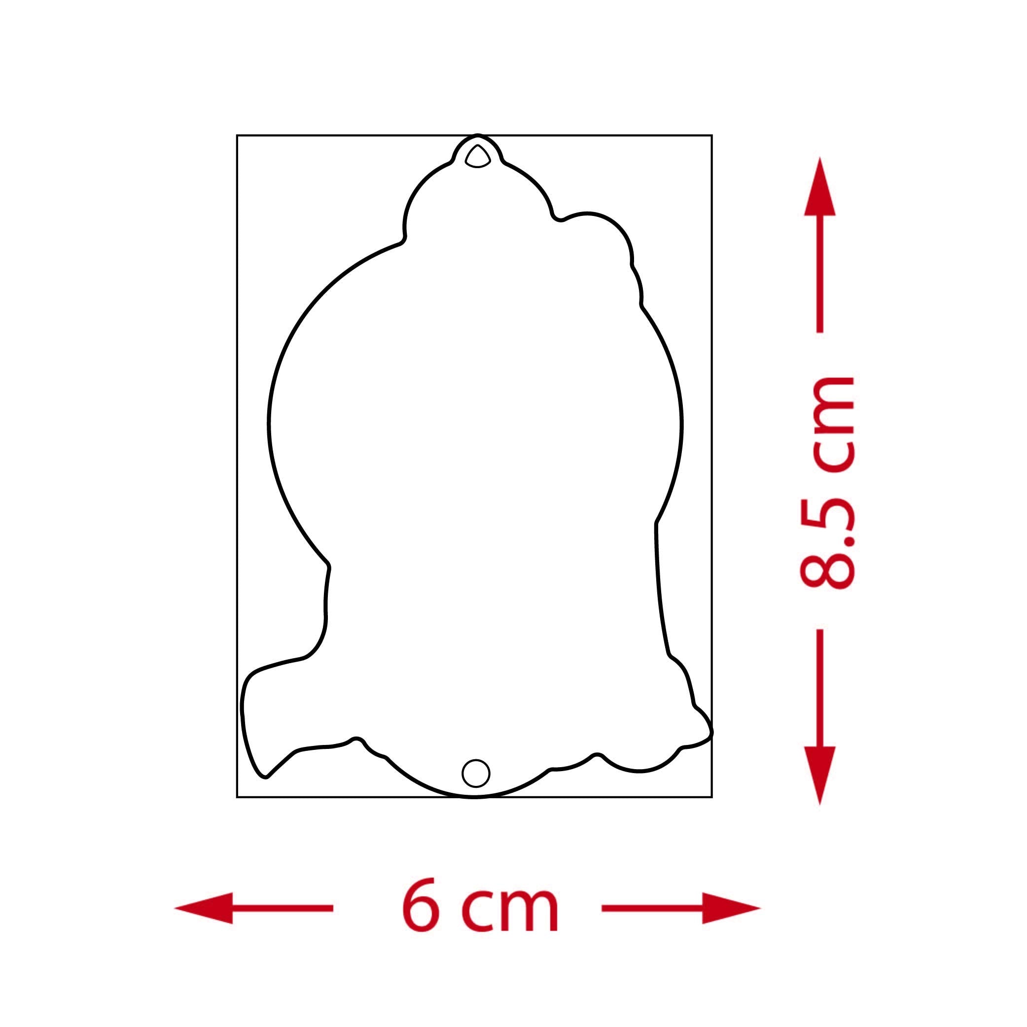 Pack of 2 - Jai Hanuman Bajrang Bali Hanging Accessories for Car rear view mirror Décor in Brass