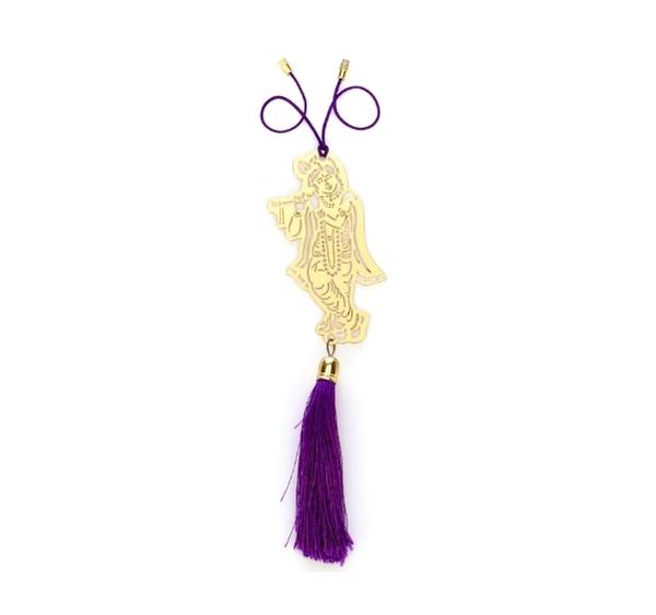 Lord Krishna key ring (White) – Vrindavan Bazaar