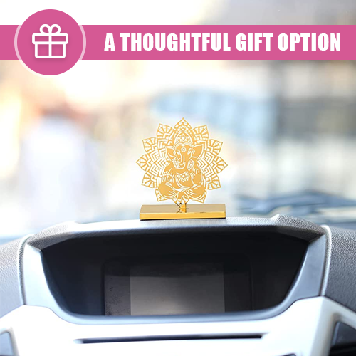 Stay Stylish and Spiritual with a Ganesha Desk Car Dashboard Accessory