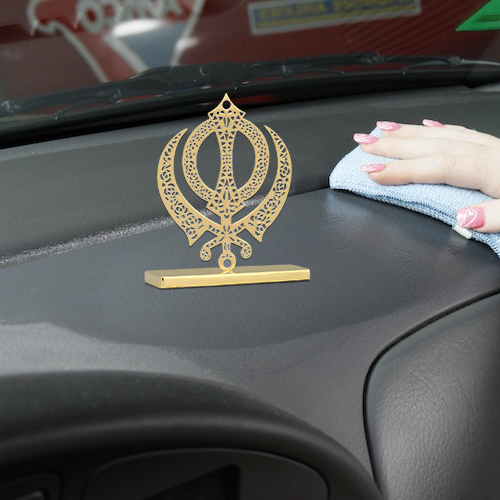 Khanda sticker for car deals