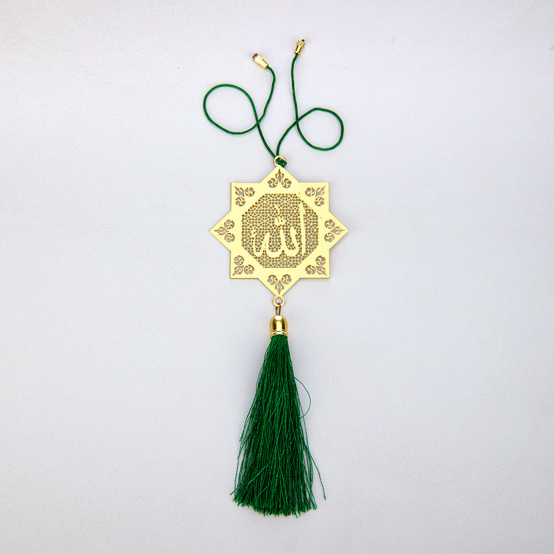 Islamic Muslim Allah Hanging Accessories for Car rear view mirror Decor in Brass