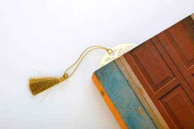 Tree of Life Golden Brass Metal Bookmark with Golden Tassel - Perfect Gift for Friends & Family