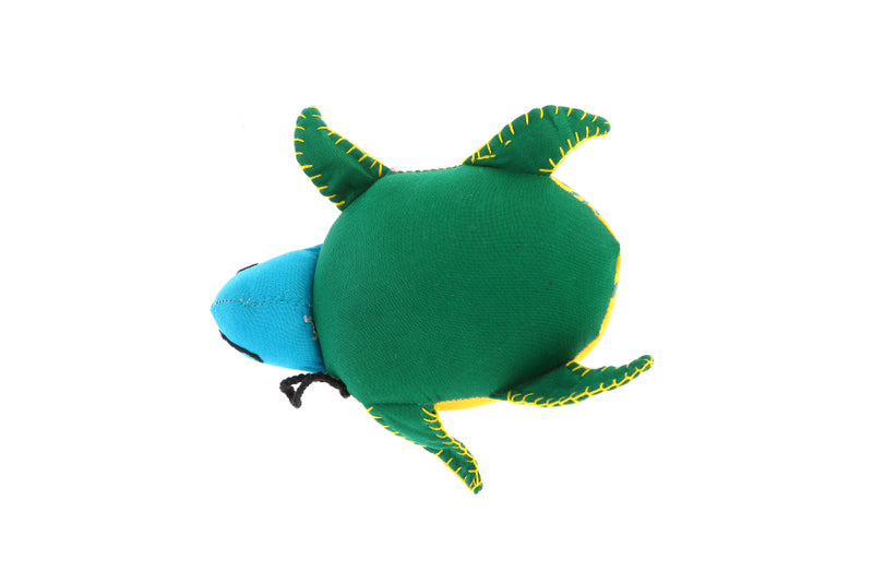 Adoraa's Tortoise Shape Yellow and Green Handmade Décor/Toy